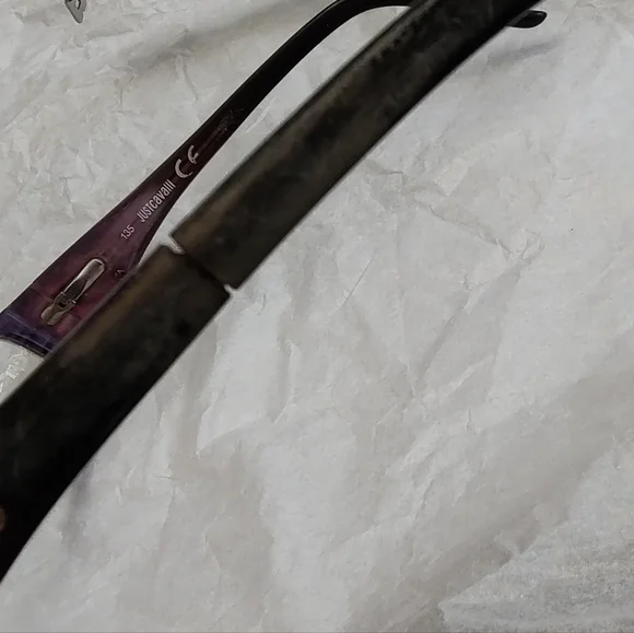 Just Cavalli (Robert Cavalli) Italy Purple Pres.  Plastic Eyeglasses (Frames) - Picture 11 of 12